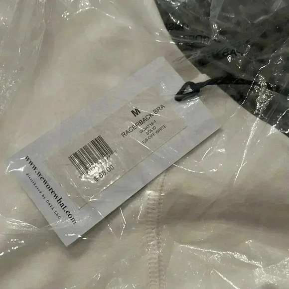 We Wore What Racerback Bra in Off White - Picture 4 of 4